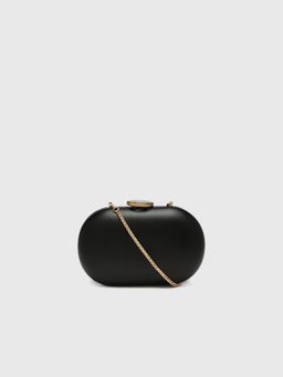 CARPISA ITALIA - CARPISA Tangerine V2 Women Clutch With Detachable Strap - Black (S)
