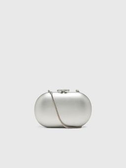 CARPISA ITALIA - CARPISA Tangerine V2 Women Clutch With Detachable Strap - Silver (S)