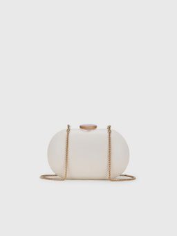 CARPISA ITALIA - CARPISA Tangerine V2 Women Clutch With Detachable Strap - Off White (S)