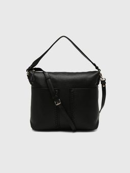 CARPISA ITALIA - CARPISA Yukon Women Sack Handbag With Detachable Strap - Black (L)