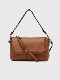 CARPISA ITALIA - CARPISA Yukon Women Sling Bag With Detachable Strap - Tan (M)