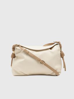CARPISA ITALIA - CARPISA Arnica Women Sack Handbag With Detachable Strap - Off White (M)