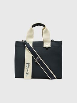 CARPISA ITALIA - CARPISA Martina V5 Women Tote Bag With Detachable Strap - Navy Blue (L)