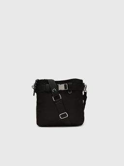 CARPISA ITALIA - CARPISA Stefi Women Crossbody Sling Bag With Detachable Strap - Black (S)