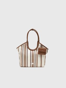 CARPISA ITALIA - CARPISA Marian Women Tote Bag & Detachable Pouch - Multi-Color (L)