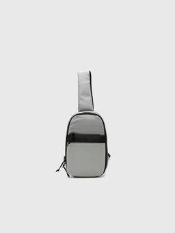 CARPISA ITALIA - CARPISA Maverick Go Ss26 Men Crossbody Sling Bag With Detachable Strap - Grey (S)