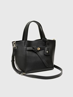 CARPISA ITALIA - Ontario Women Handbag With Detachable Strap - Black (M)