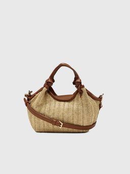 CARPISA ITALIA - Grazia Women Handbag With Detachable Strap - Tan (S)