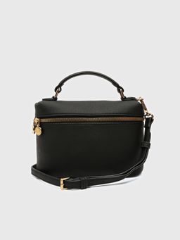 CARPISA ITALIA - Flaminia Women Crossbody Sling Bag With Detachable Strap - Black (S)