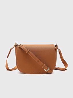 CARPISA ITALIA - Loto Women Crossbody Sling Bag With Detachable Strap - Tan (S)