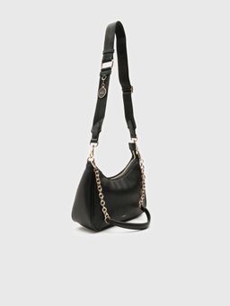 CARPISA ITALIA - Loto Women Crossbody Sling Bag With Detachable Strap - Black (S)