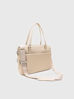 CARPISA ITALIA - Jhacaranda V2 Women Messenger Bag with Detachable Strap - Cream (L)