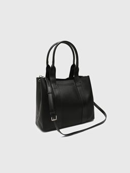CARPISA ITALIA - Edvige Women Tote Bag With Detachable Strap - Black (L)