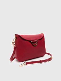 CARPISA ITALIA - Aeterna Women Handbag With Detachable Strap - Maroon (M)