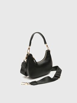 CARPISA ITALIA - Winona Women Sling Bag With Detachable Strap - Black (S)