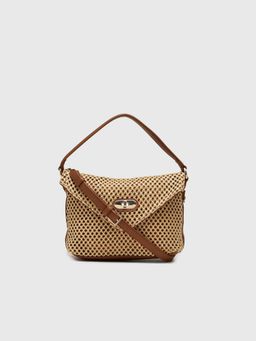 CARPISA ITALIA - Junco Women Sling Bag With Detachable Strap - Tan (M)