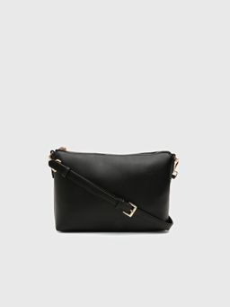 CARPISA ITALIA - Winona Women Sling Bag With Detachable Strap - Black (S)