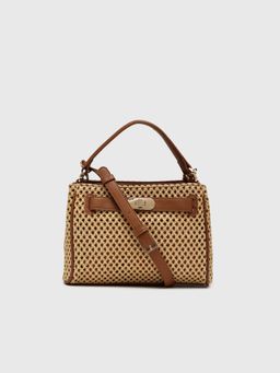 CARPISA ITALIA - Junco Women Handbag With Detachable Strap - Tan