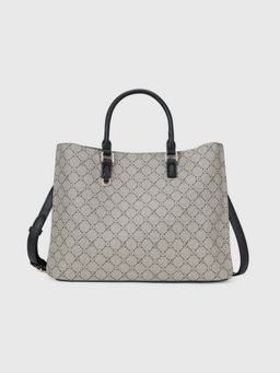 CARPISA ITALIA - Black Diana Womens Handbag with Belt (L)