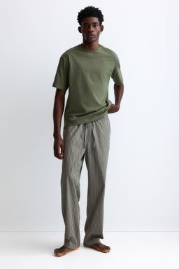 H&M - Men Green Pyjama T-Shirt And Bottoms Set