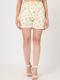 Beatnik - Off White Regular Shorts