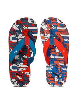 Puma - X 1DER Hepcat Pre-school Unisex Kids Red Flipflops