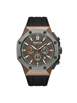 Reaction Kenneth Cole - Men Grey Gun Dial Watch (KRWGO0069502) (M)