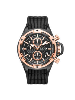 Reaction Kenneth Cole - Men Black Dial Watch (KRWGO0070201) (M)
