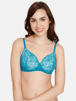 Zivame - Beautiful Basics Padded Non Wired 3-4th Coverage T-shirt Bra - Exotic Plume