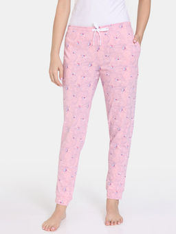Zivame - Tell A Tale Knit Cotton Pyjama - Candy Pink