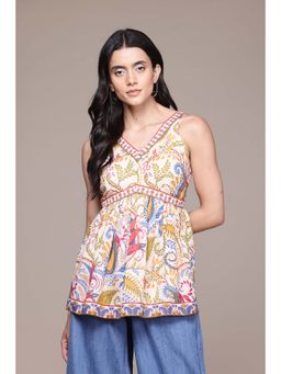 Aarke Ritu Kumar - Ecru Saphira Top