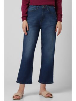 Van Heusen - Women Navy Dark Wash Regular Fit Jeans