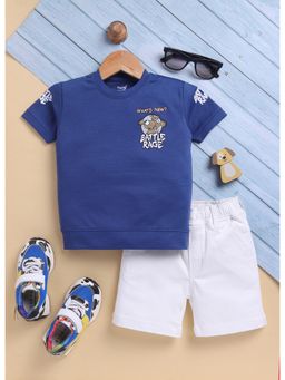 Toonyport - Boys Cotton Printed T-Shirt With Shorts
