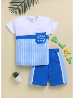 Toonyport - Boys Cotton Printed T-Shirt With Shorts