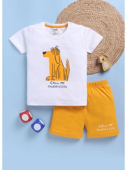 Toonyport - Boys Cotton Printed T-Shirt With Shorts