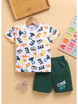 Toonyport - Boys Cotton Printed T-Shirt With Shorts