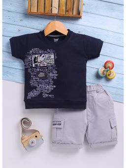 Toonyport - Boys Cotton Printed T-Shirt With Shorts