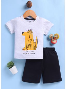 Toonyport - Boys Cotton Printed T-Shirt With Shorts