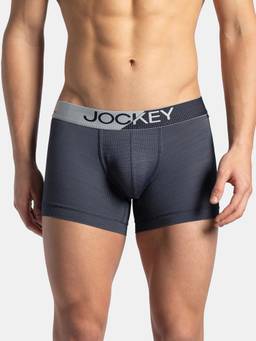 Jockey - MM05 Men Microfiber Mesh Elastane Active Wear Trunk - True Navy