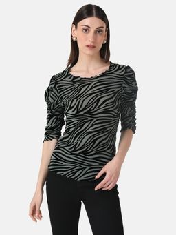 Kazo - Puff Sleeves Top