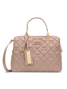 Lavie Paris - Women's Quincy Satchel Bag with Detachable Strap -Khaki (SMALL)