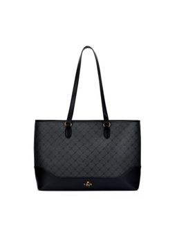 Lavie Paris - Women's Rene Laptop Tote Bag- Charcoal (LARGE)