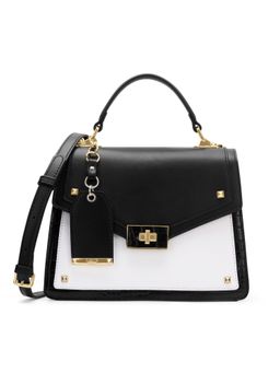 Lavie Paris - Women's Ales Flap Sling bag- Black (SMALL)