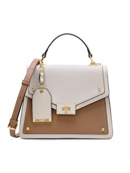 Lavie Paris - Women's Ales Flap Sling Bag- Beige (SMALL)