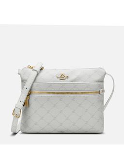 Lavie Paris - Women's Agnes Monogram Sling Bag -Off White (SMALL)