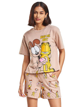 The Souled Store - Official Garfield Garfield and Odie Co-Ord for Women (Set of 2)