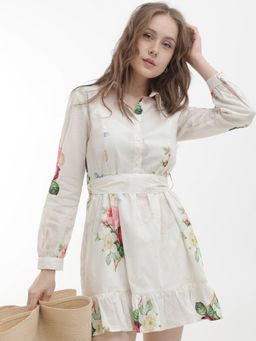 RAREISM - Womens Blecki Cream Dress (Set of 2)