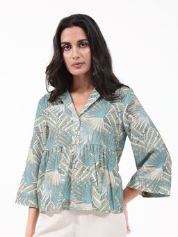 RAREISM - Womens Karrara Dusky Blue Top