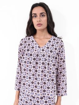 RAREISM - Womens Rinatao-T Dark Multi Top