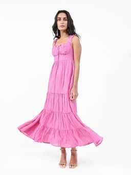 RAREISM - Womens Tesi Flouroscent Pink Dress
